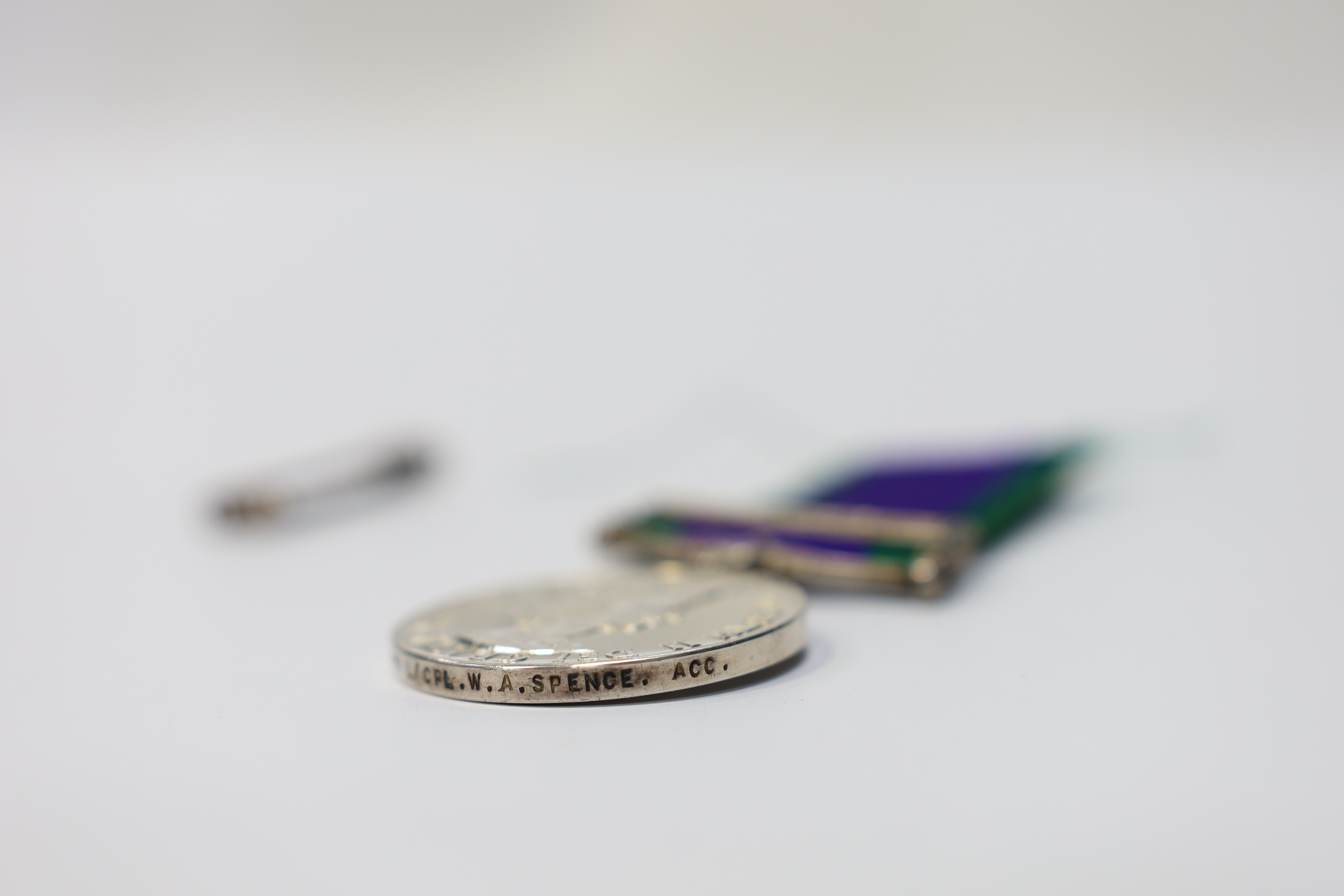 Three ERII Campaign Service Medals